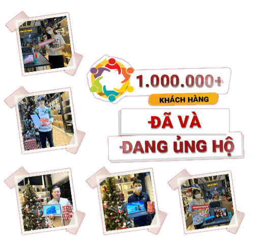 1.000.000+ Khách hàng đã và đang ủng hộ maytinhhaiphong.com