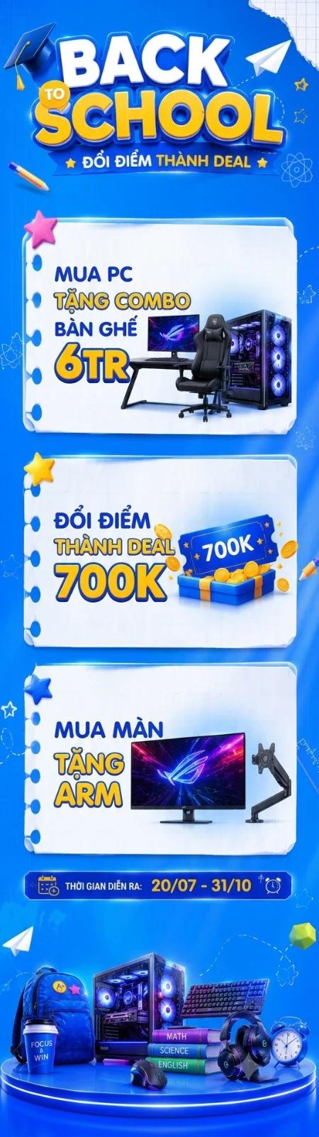 Banner khuyến mãi sườn trái