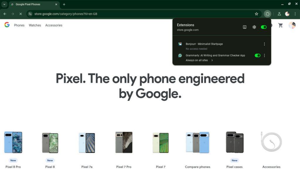 Google Chrome sẽ cho người dùng tắt tất cả các tiện ích cùng một lúc
