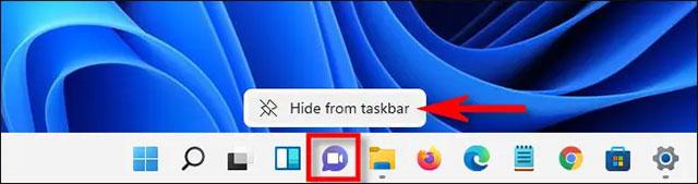 Cách Xóa Biểu Tượng "Chat" Trên Taskbar Windows 11